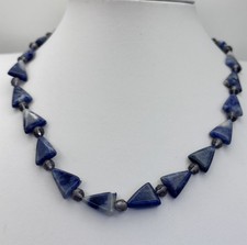 Vintage Carved Lapis Lazuli