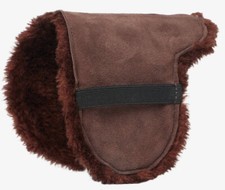 LeMieux Toy Pony Showing Numnah Brown Suede & Fur Kids Mini Play Horse Tack