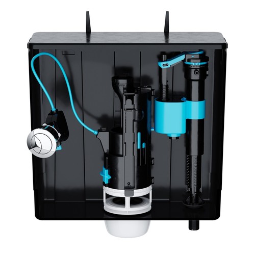 Slimline concealed dual flush - concealed,
