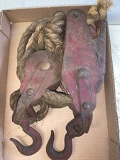 Vintage Block & Tackle Triple