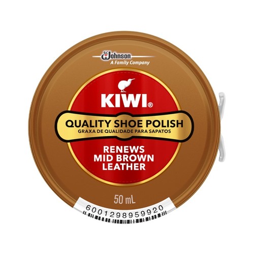 Kiwi shoe polish mid - mid, brown