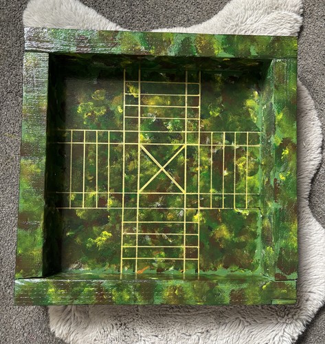 Camouflage designed ludo board - camouflage,