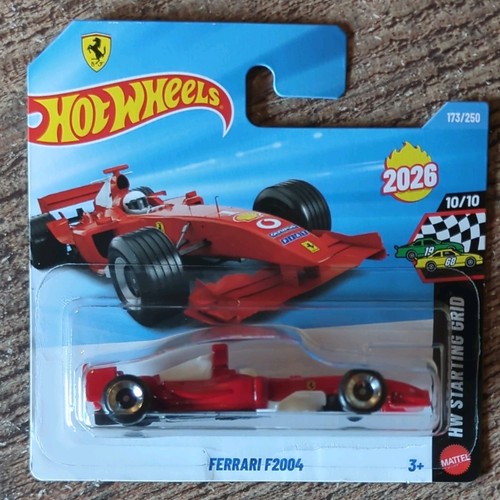 Hot wheels ferrari f2004 - wheels, 1:64
