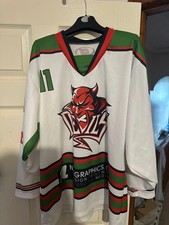 Cardiff Devils White Jersey Nelson 11 M