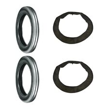 PAIR of ATF 400 4.00 x 19 Front Tyres & Tubes 3 Rib Tractor Massey Ferguson