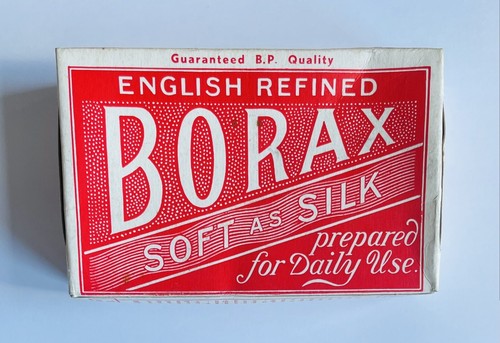 English refined borax box - refined,