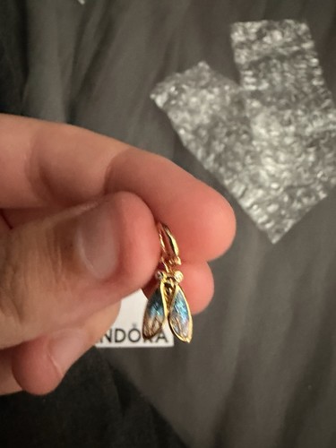 Pandora cicada charm - cicada,
