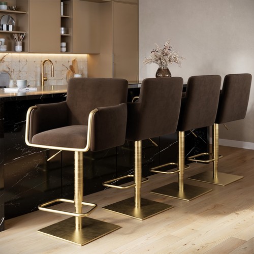 Set brown velvet - 4,