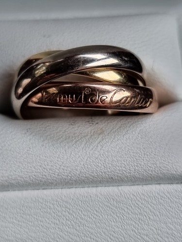 Genuine cartier trinity ring - cartier,