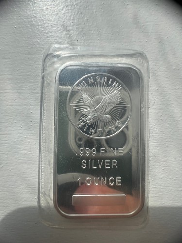 1oz silver bar sunshine mint - silver,