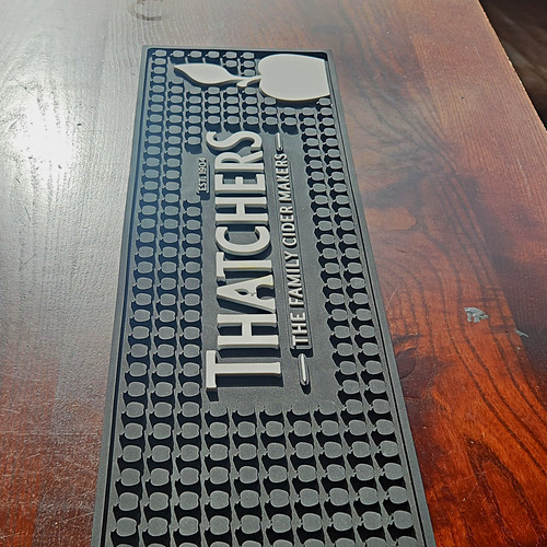 Thatchers rubber bar mat - mat,