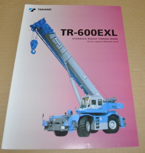 Tadano 600exl truck rough - tadano, tr-600exl
