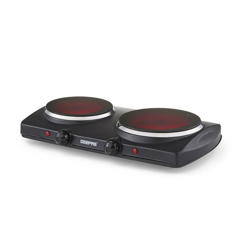 Geepas double ceramic - geepas, hot