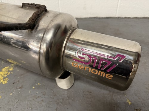 Sti genome exhaust muffler - genome,