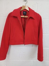 ZARA Women’s Red Zipper