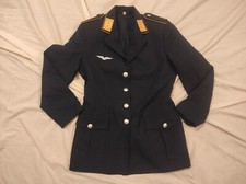 Vintage German Air force womens uniform blazer jacket military army UK 8 short