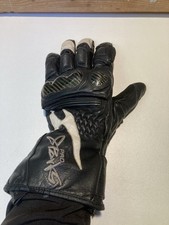 Hein Gericke Large Used Leather Sport Motorcycle Gloves