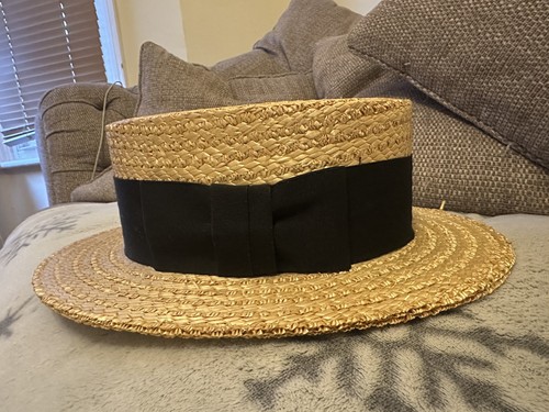 Vintage dunn straw boater - vintage,