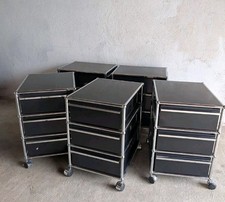 Night table storage trolley Design USM Haller