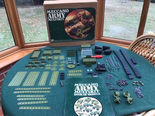 Meccano army multikit set - meccano,