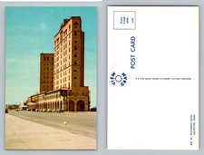 Galveston, TX-Texas, Buccaneer Hotel Tall Seaside Building Vintage Postcard