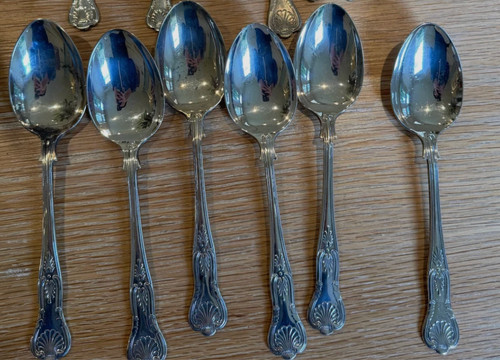 Vintage cutlery sets silver - sets,
