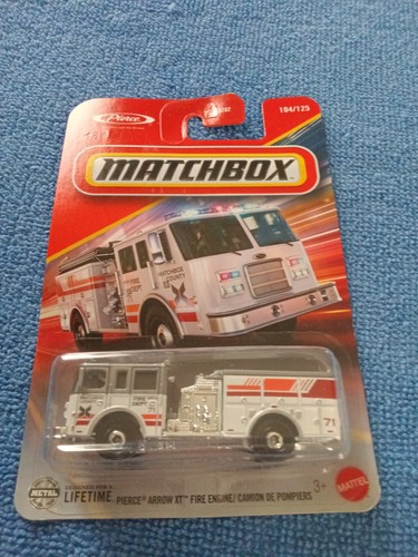Matchbox white rare - rare, pierce