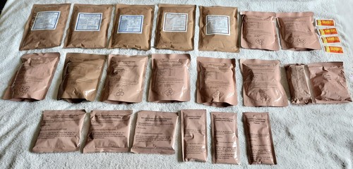 British vegetarian mre bundle - british,