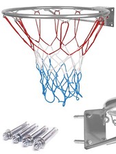 Hang Ring Ø 45 cm Basketball Ring Basketball Hoop Basketball with Net Indoor Outdoor