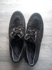 Men's Truffle Rockabilly Brothel Creepers Teddy Boy Punk Shoe UK Size 11/12 NEW