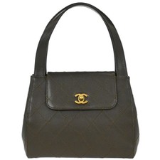 Chanel Brown Calfskin Handbag