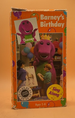 Barney birthday vhs - birthday,