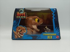 Mattel Jurassic Park World Bite Club Tyrannosaurus Rex Collectable Figure New
