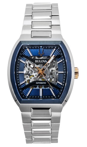 Bulova maquina blue dial - maquina,