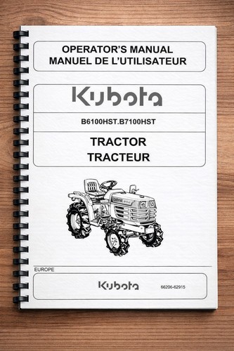 Kubota tractor b6100hst - kubota,