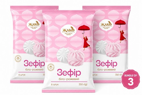 Jako zephyr white pink - jako,