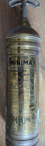 Vintage auto minimax - hand, pump
