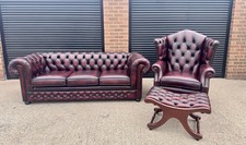 Thomas Lloyd Oxblood Chesterfield Set