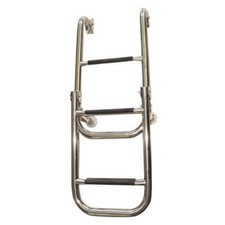 Lalizas Deluxe Stainless Steel Folding Boarding Ladder Marine Boating Sailing