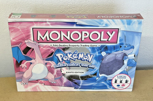 Monopoly pokemon kanto - monopoly, edition
