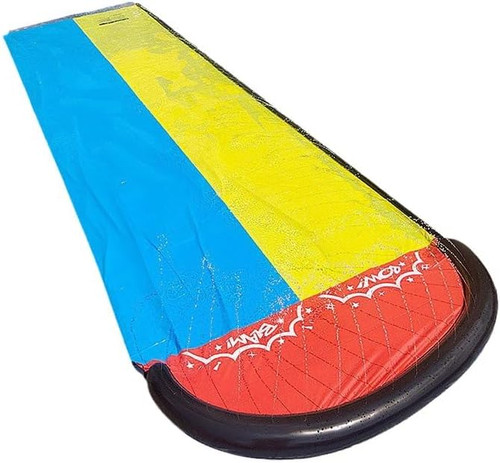 Inflatable lawn water slide - water,