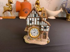Collectable Ornament - Miniature MTIF with Wm Widdop 1994 Quartz Clock