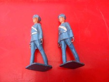 Crescent Toys , St John's Ambulance Stretcher Bearers , Lead Figures .