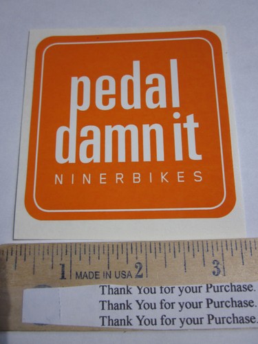 One orange pedal damn it - one,