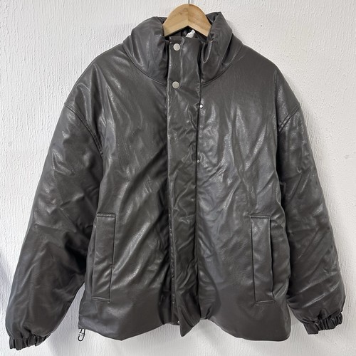 Zara faux leather - faux, padded
