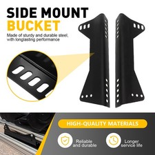 Pair Racing Bucket Seat Side Mounts Universal Fits For OMP Sparco Cobra etc UK