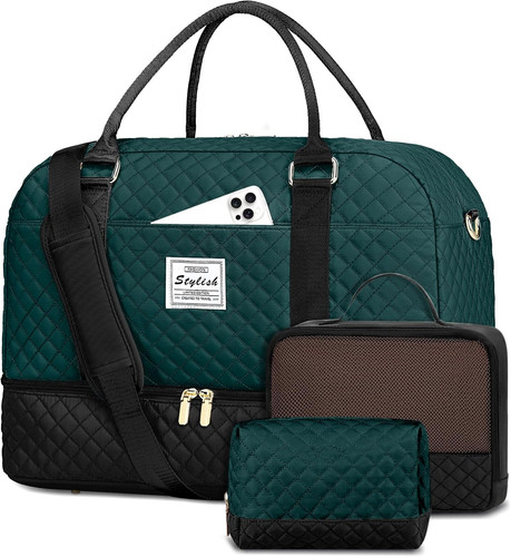 Travel duffle bag weekender - bag,