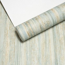 Duck Egg Stripe Wallpaper