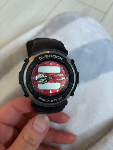 Casio shock red and black - casio,