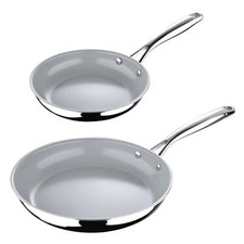Set of 2 Frying Pans Non-Stick